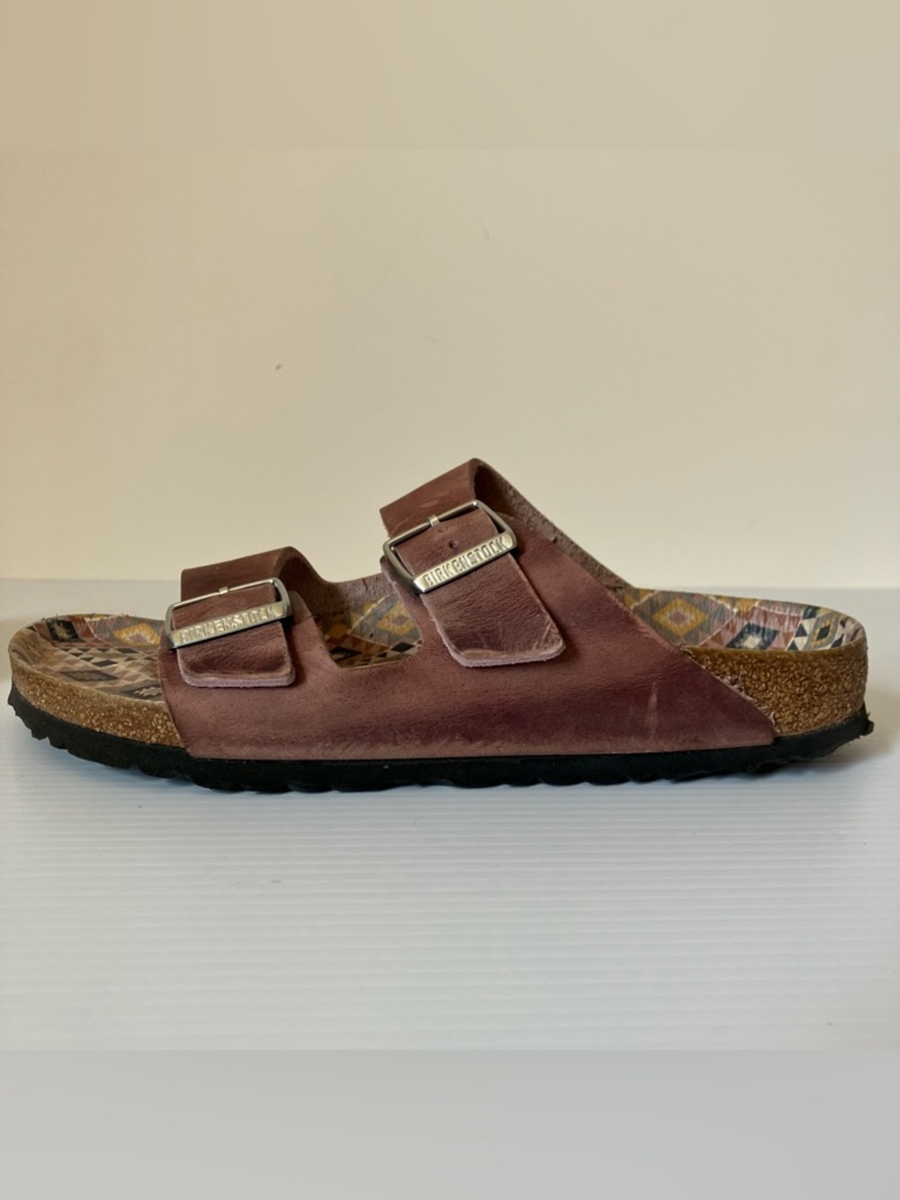 Birkenstock Arizona Oiled Leather Lavender Blush Sandals size 11 - Picture 7 of 10